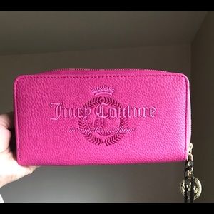 NEW Juicy Couture Namesake Pink Wallet